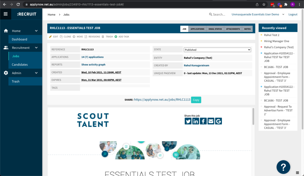 talent acquisition software